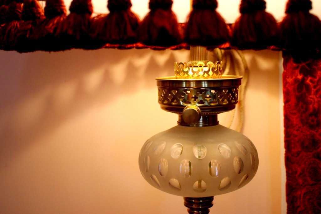 Ornate lampshade