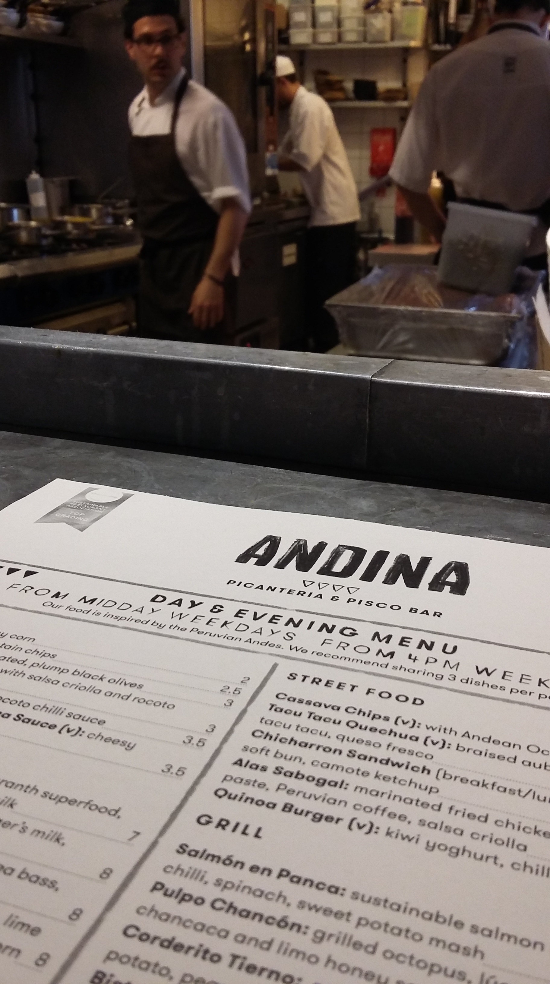 A Peruvian Kitchen called Andina